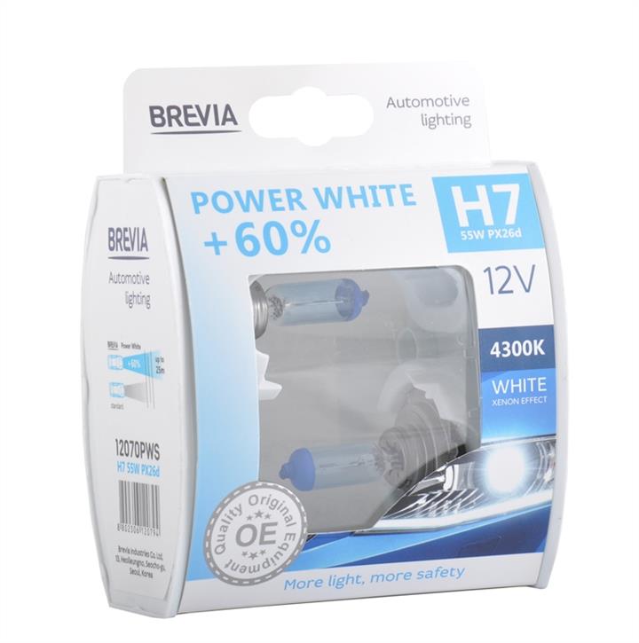 Лампа галогенная H7 12V 55W (12070PWS) Brevia 12070PWS (Brevia: 12070PWS)