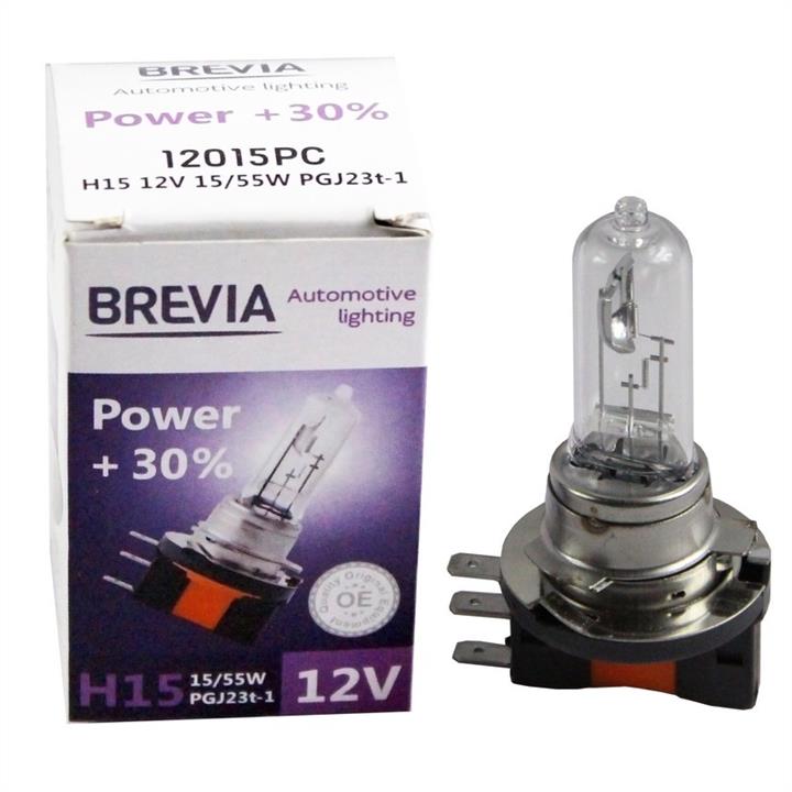 Лампа галогенная Brevia Power +30% H15 12V 15/55W (12015PC) Brevia 12015PC (Brevia: 12015PC)