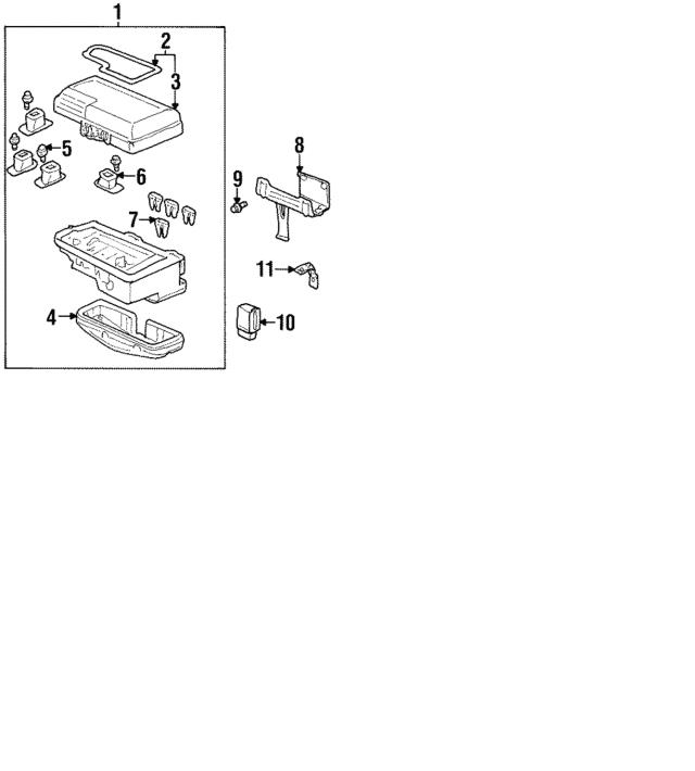 Предохранитель (9820030750) Honda 98200-30750 (Honda: 98200-30750)