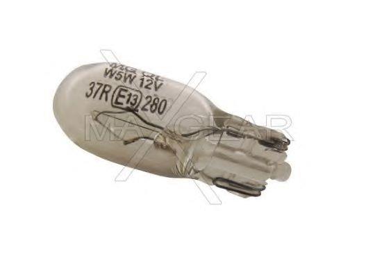 Лампа накаливания W5W 12V 5W (780044) Maxgear 78-0044 (MAXGEAR: 78-0044)