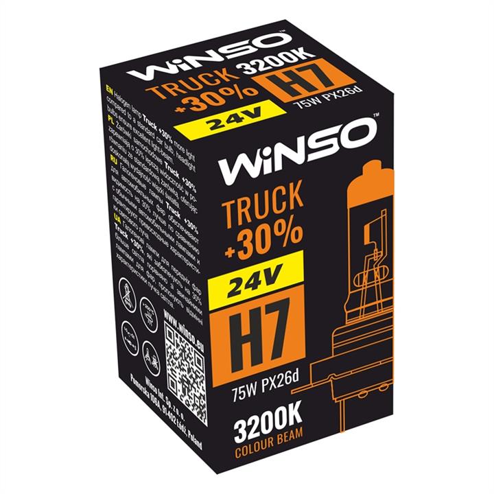 Лампа галогенная Winso Truck +30% H7 24V 75W (724700) Winso 724700 (Winso: 724700)