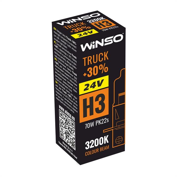 Лампа галогенная Winso Truck +30% H3 24V 70W (724300) Winso 724300 (Winso: 724300)