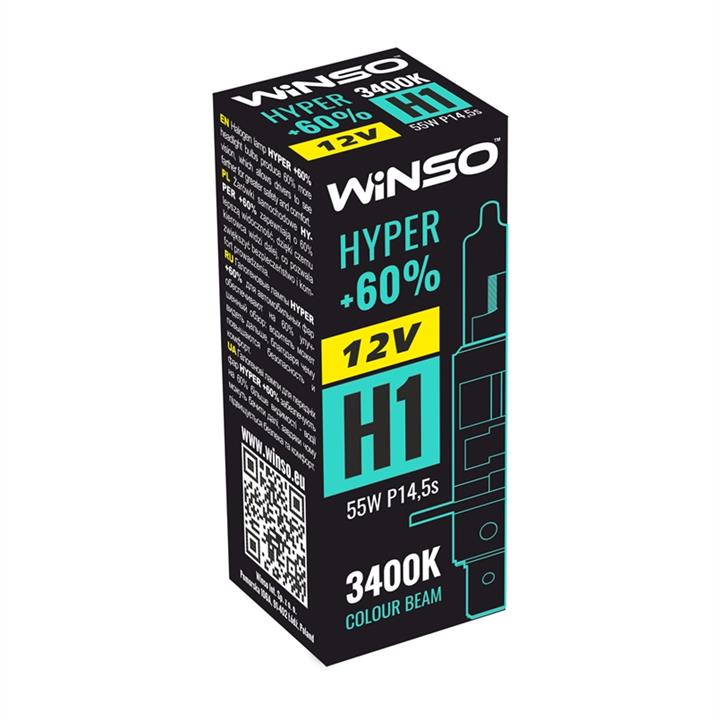 Лампа галогенная Winso Hyper +60% H1 12V 55W (712120) Winso 712120 (Winso: 712120)