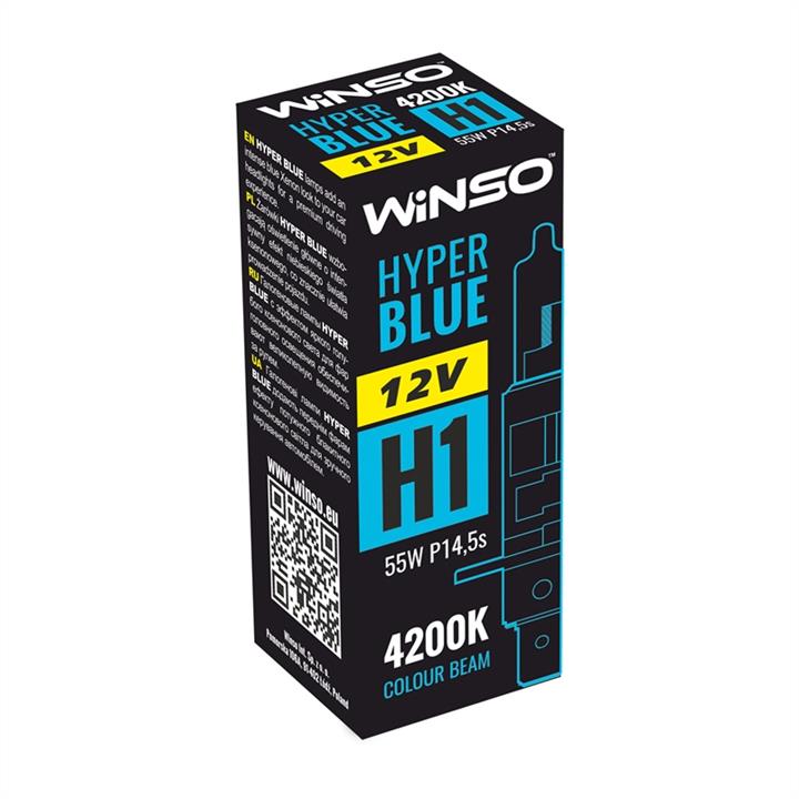 Лампа галогенная Winso Hyper Blue H1 12V 55W (712140) Winso 712140 (Winso: 712140)