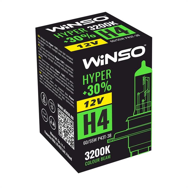 Лампа галогенная Winso Hyper +30% H4 12V 60/55W (712400) Winso 712400 (Winso: 712400)