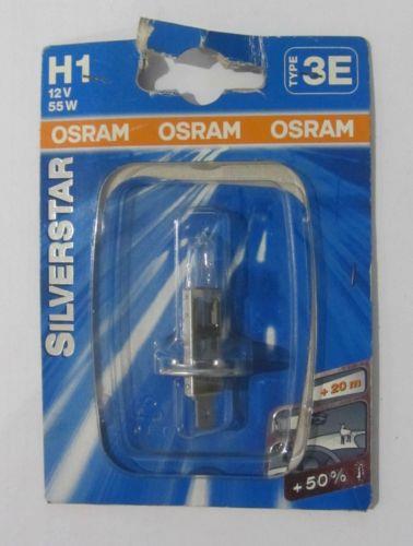 Лампа галогенная Osram Silverstar +60% H1 12V 55W (64150SVS01B) Osram 64150 SVS 01B (OSRAM: 64150 SVS 01B)