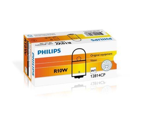 Лампа накаливания R10W 12V 10W (12814ECOCP) Philips 12814 ECO CP (PHILIPS: 12814 ECO CP)