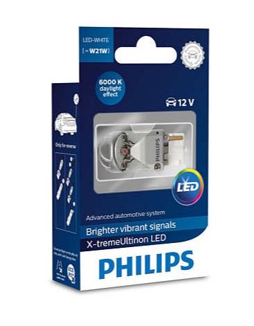 Лампа светодиодная Philips X-TremeUltinon LED T20 12V WX3x16d (12795X1) Philips 12795X1 (PHILIPS: 12795X1)