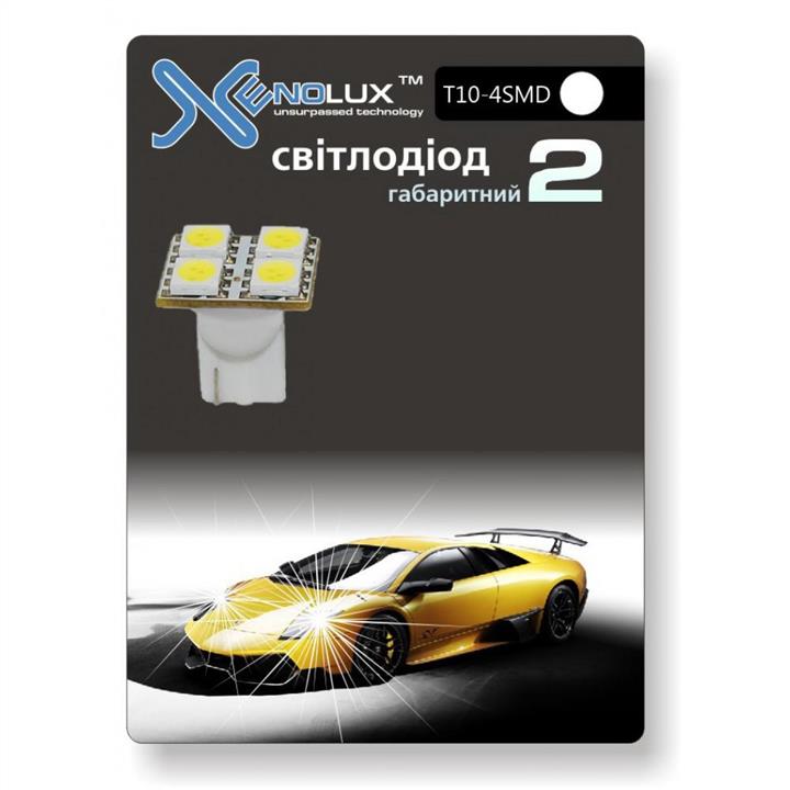 Лампа светодиодная T10 12V W2,1x9,5d (2 шт.) (20052) Xenolux 20052 (Xenolux: 20052)