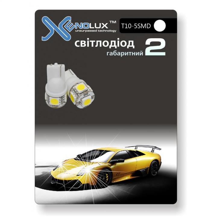 Лампа светодиодная T10 (2 шт.) (105SMD) Xenolux 10-5SMD (Xenolux: 10-5SMD)