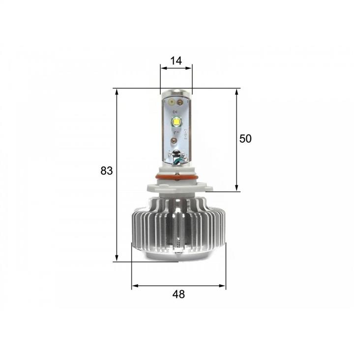 Лампы светодиодные комплект Sho-Me G1.3 HB3 6000K (SHG1390056000K20W) Sho-Me SH G1.3 9005 6000K 20W (Sho-Me: SH G1.3 9005 6000K 20W)