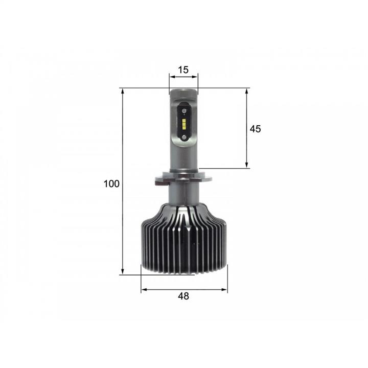 Лампы светодиодные комплект Sho-Me G5.3 H7 6000K (SMG53H76000K30W) Sho-Me SM G5.3 H7 6000K 30W (Sho-Me: SM G5.3 H7 6000K 30W)