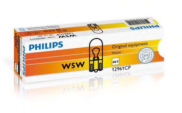 Лампа накаливания W5W 12V 5W (49090273) Philips 49090273 (PHILIPS: 49090273)