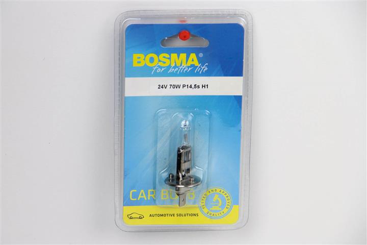 Лампа галогенная H1 24V 55W (0324B) BOSMA 0324B (BOSMA: 0324B)