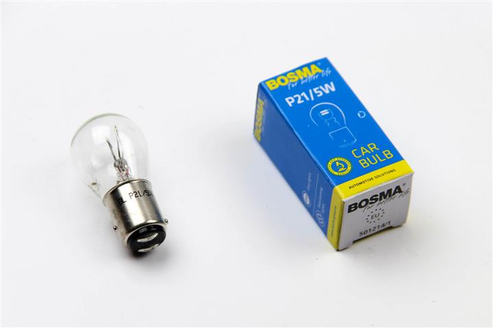 Лампа накаливания P21/5W 12V 21/5W (1574S) BOSMA 1574S (BOSMA: 1574S)