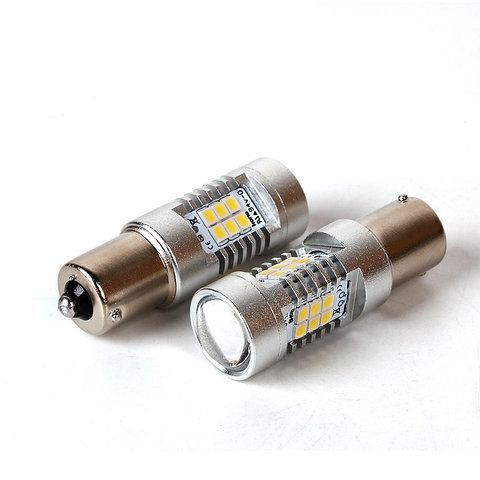 Лампа светодиодная Carlamp 4G-Series P21W 9-16V BA15s (2 шт.) (4G211156Y) Carlamp 4G21/1156Y (Carlamp: 4G211156Y)