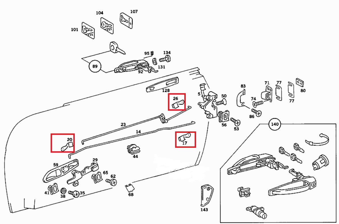 Предохранитель (A1009940160) Mercedes A 100 994 01 60 (Mercedes: A 100 994 01 60)