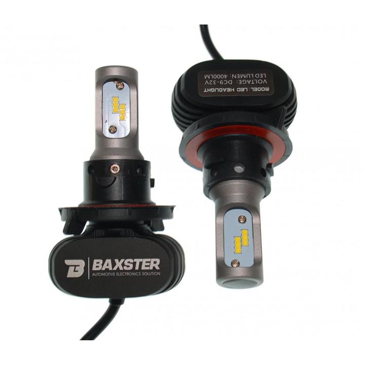 Лампы светодиодные комплект Baxster S1 H13 12V 25W 5000K (2 шт.) (23789) Baxster 23789 (Baxster: 23789)