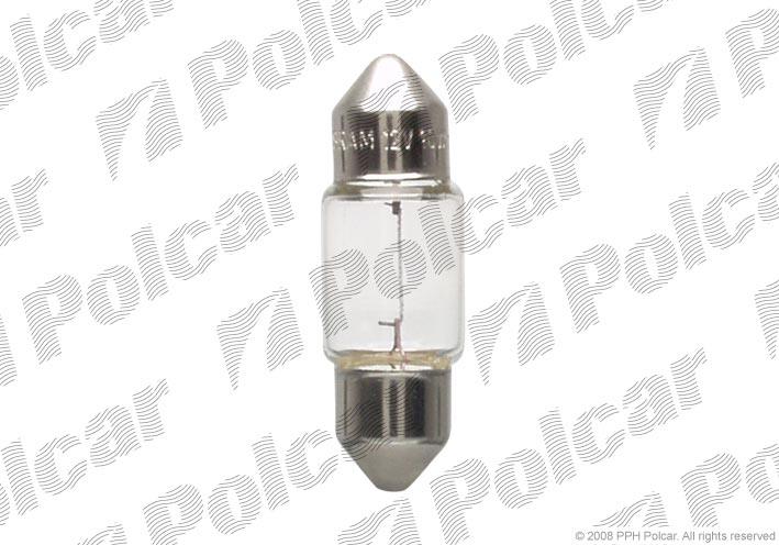 Лампа накаливания C10W 12V 10W (99ZP030A) Polcar 99ZP030A (Polcar: 99ZP030A)