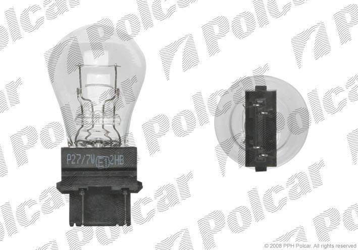 Лампа накаливания P27/7W 12V 27/7W (99ZS167A) Polcar 99ZS167A (Polcar: 99ZS167A)