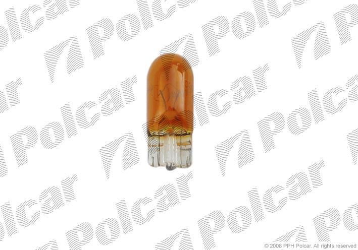 Лампа накаливания желтая WY5W 12V 5W (99ZP036A) Polcar 99ZP036A (Polcar: 99ZP036A)