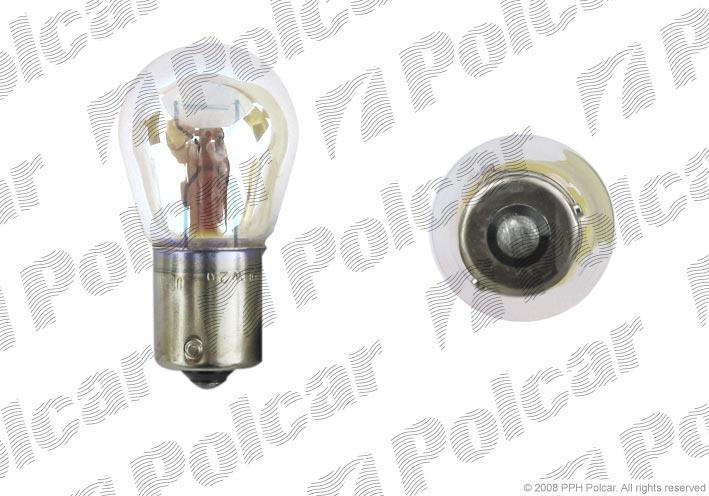 Лампа накаливания желтая PY21W 12V 21W (99ZS021A) Polcar 99ZS021A (Polcar: 99ZS021A)