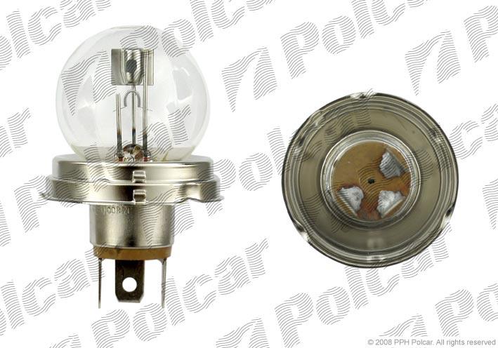 Лампа накаливания R2 12V 45/40W (99ZP001A) Polcar 99ZP001A (Polcar: 99ZP001A)