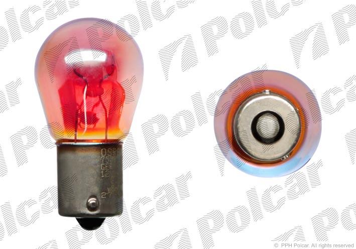 Лампа накаливания красная PR21W 12V 21W (99ZS023A) Polcar 99ZS023A (Polcar: 99ZS023A)