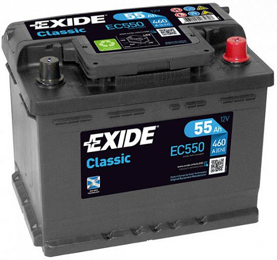 Аккумулятор (EXIDE: EC550)