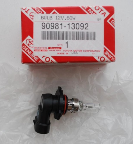 Лампа галогенная HB3 12V 60W (9098113092) Toyota 90981-13092 (TOYOTA: 90981-13092)