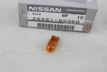 Лампа накаливания желтая WY5W 12V 5W (2626189968) Nissan 26261-89968 (Nissan: 26261-89968)