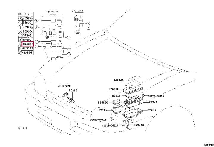 Предохранитель (9098209007) Toyota 90982-09007 (TOYOTA: 90982-09007)