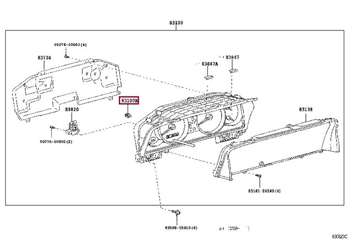 Лампа галогенная (9001006032) Toyota 90010-06032 (TOYOTA: 90010-06032)