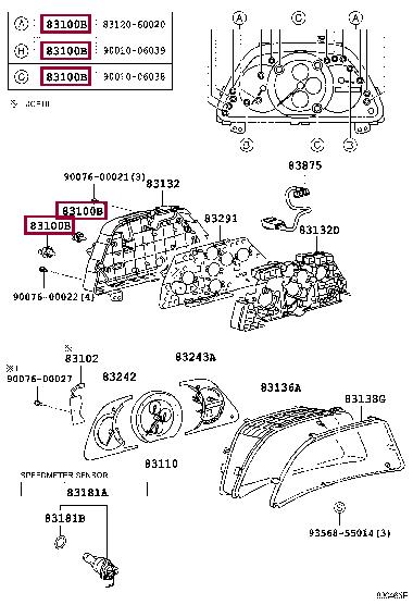 Лампа накаливания (9001006038) Toyota 90010-06038 (TOYOTA: 90010-06038)