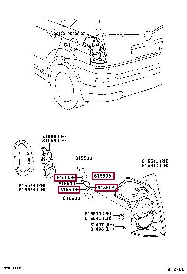 Лампа накаливания (90981WB016) Toyota 90981-WB016 (TOYOTA: 90981-WB016)