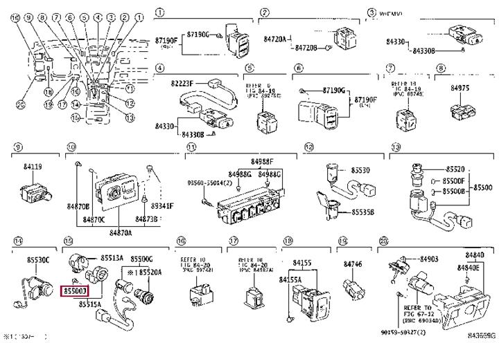 Лампа галогенная (9001001022) Toyota 90010-01022 (TOYOTA: 90010-01022)