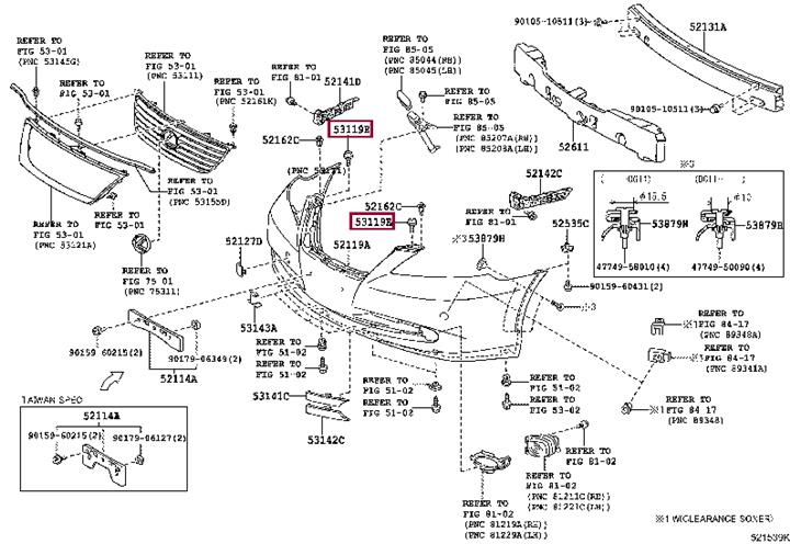 Предохранитель (5311933141) Toyota 53119-33141 (TOYOTA: 53119-33141)