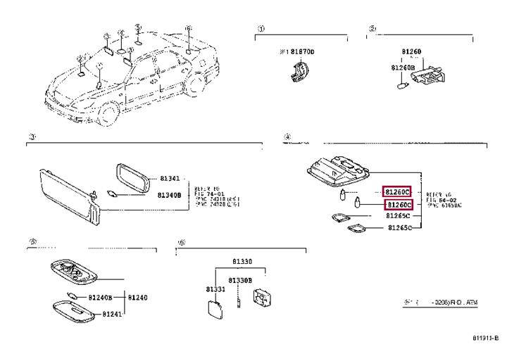 Лампа накаливания (9008481002) Toyota 90084-81002 (TOYOTA: 90084-81002)