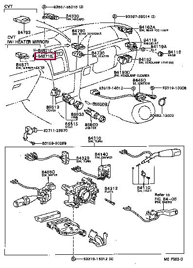 Лампа накаливания (8499910410) Toyota 84999-10410 (TOYOTA: 84999-10410)