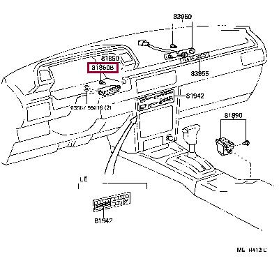 Лампа накаливания (8499950180) Toyota 84999-50180 (TOYOTA: 84999-50180)