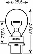 Лампа накаливания (OSRAM: 3156)