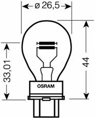 Лампа накаливания (OSRAM: 3157)