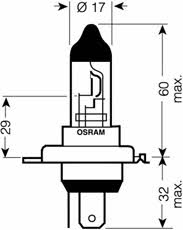 Лампа накаливания (OSRAM: 64196)