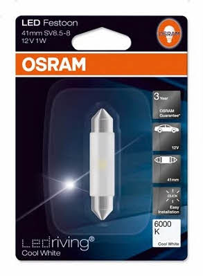 Лампа светодиодная Osram LEDriving CoolWhite Festoon 41 12V SV8,5 (6441CW) Osram 6441CW (OSRAM: 6441CW)