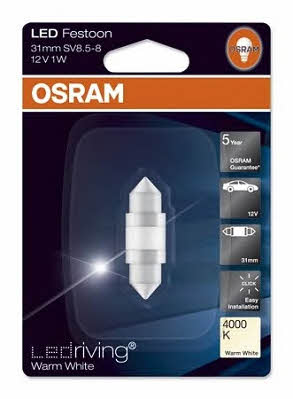 Лампа светодиодная Osram LEDriving WarmWhite Festoon 31 12V SV8,5 (6497WW) Osram 6497WW (OSRAM: 6497WW)