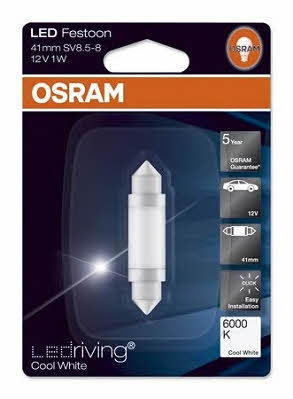 Лампа светодиодная Osram LEDriving CoolWhite Festoon 41 12V SV8,5 (6499CW) Osram 6499CW (OSRAM: 6499CW)