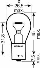 Лампа накаливания (OSRAM: 7507-02B)