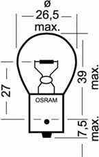 Лампа накаливания (OSRAM: 7529)