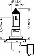 Лампа накаливания (OSRAM: 9006NBU-HCB)