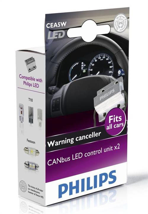 Обманка для LED ламп Philips LED-CANbus H7 (129562LED) Philips 12956 2LED (PHILIPS: 12956 2LED)